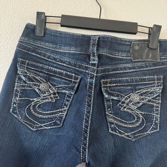 Silver Jeans suki surplus blue bootcut denim jeans size 28 - Picture 4 of 6